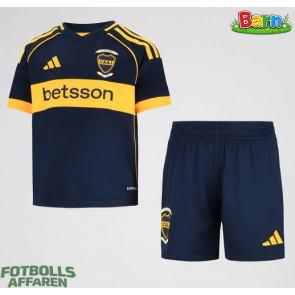Boca Juniors Hemmaställ Barn 2025-26 Kortärmad (+ Korta byxor)